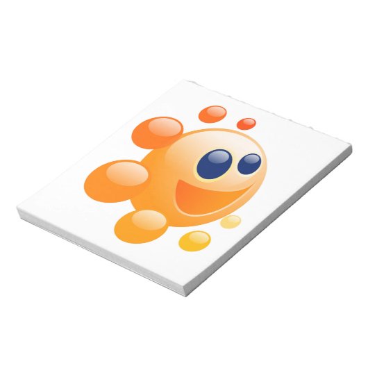 BUBBLY SUN NOTIZBLOCK (Rotiert)