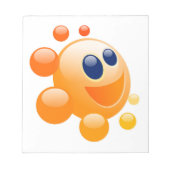 BUBBLY SUN NOTIZBLOCK (Vorderseite)