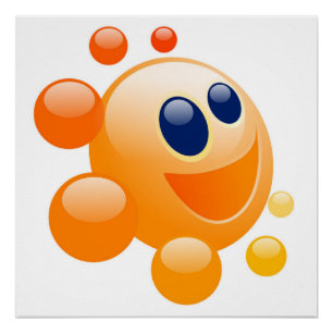 BUBBLY SUN POSTER