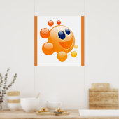 BUBBLY SUN POSTER (Küche)