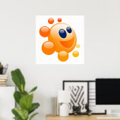 BUBBLY SUN POSTER (Heimbüro)