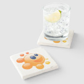 BUBBLY SUN STEINUNTERSETZER (Seitenansicht)