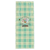 Bubbly und Friends feiern Mitte des Herbstes Geschenktüte Für Weinflaschen (Rückseite)