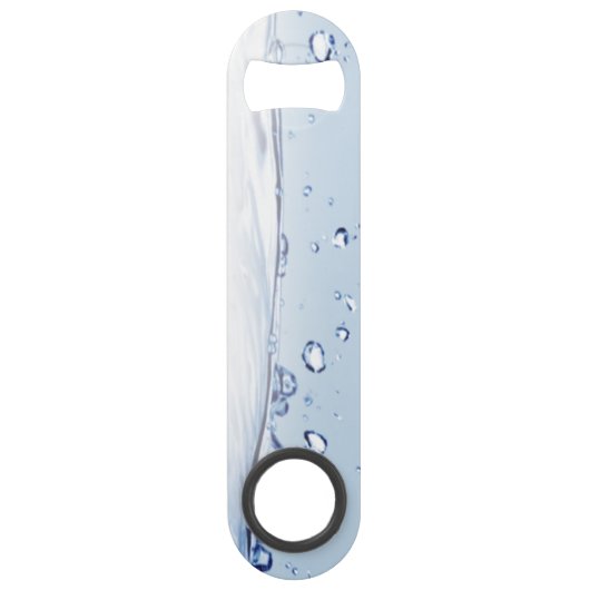 Bubbly Water Custom Bar Key Speed Opener (Rückseite)