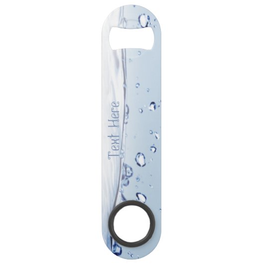 Bubbly Water Custom Bar Key Speed Opener (Vorderseite)