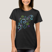Bubbly Wirbel gestalten FrauenT - Shirt