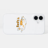 BubblyCuddle Beer Katze iPhone 16 Hülle (Rückseite (Horizontal))