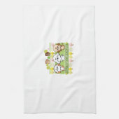 Bubbly's Freund Daisy und Caramel Handtuch (Vertikal)