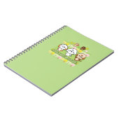 Bubbly's Freund Daisy und Caramel Notizblock (Linke Seite)