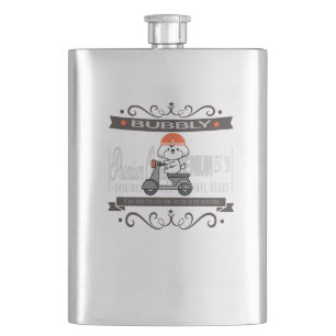 Bubbly's Motorradfahren Flachmann