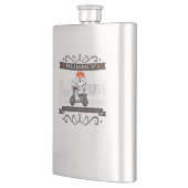 Bubbly's Motorradfahren Flachmann (Links)