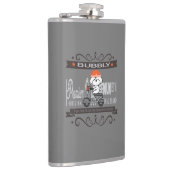 Bubbly's Motorradfahren Flachmann (Rechts)