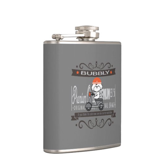 Bubbly's Motorradfahren Flachmann (Rechts)