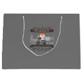 Bubbly's Motorradfahren Große Geschenktüte (Vorderseite)