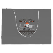 Bubbly's Motorradfahren Große Geschenktüte (Rückseite)