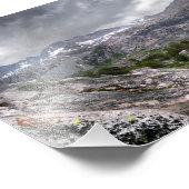 Bubbs Creek Valley - John Muir Trail Fotodruck (Ecke)