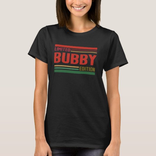 BUBBY Limited Edition Shirt BUBBY Name personalisi (Vorderseite)