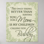 Bubby Poster (Vorne)