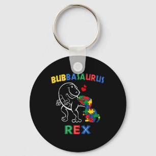Bubbysaurus Autism Awareness Bruder Dinosaur Sibl Schlüsselanhänger