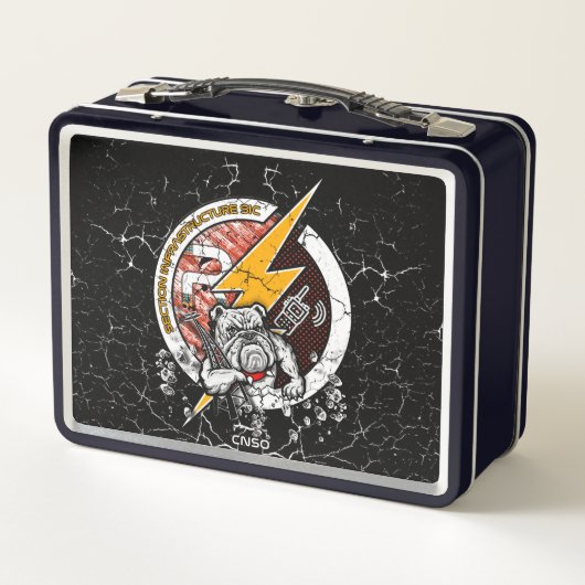 BUBE INFRA METALL BROTDOSE (Rückseite)