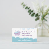 Buben Bath Soap Business Card Visitenkarte (Stehend Vorderseite)