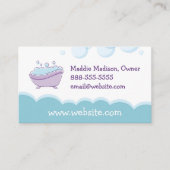 Buben Bath Soap Business Card Visitenkarte (Vorderseite)
