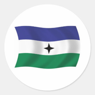 Bubi Nationalist Flag Aufkleber