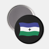 Bubi Nationalist Flag Magnet (Vorderseite/Rückseite)