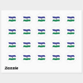 Bubi Nationalist Flag Sticker (Blatt)