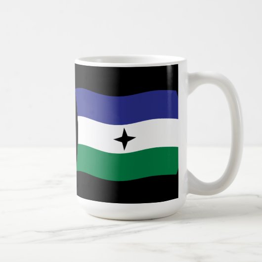 Bubi Nationalist Flag Tasse (Rechts)