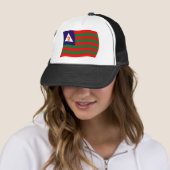 Bubi-Stamm-Flag-Hut Truckerkappe (Beispiel)