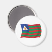 Bubi Tribal Flag Magnet (Vorderseite/Rückseite)