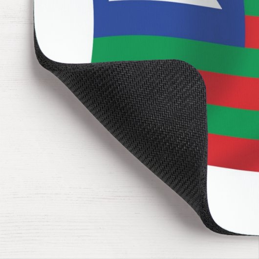 Bubi Tribal Flag Mousepad (Ecke)