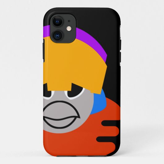 Bubla-Chan Clupkitz Case-Mate iPhone Hülle (Rückseite)