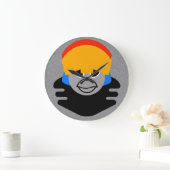 Bubla-Chan Clupkitz Chroniker Große Wanduhr (Zuhause)