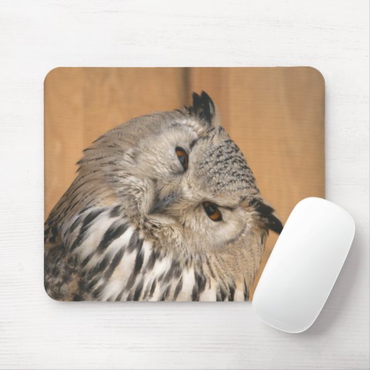 Bubo bubo sibiricus mousepad (Mit Mouse)