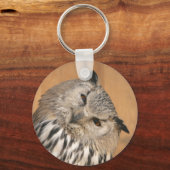Bubo bubo sibiricus schlüsselanhänger (Vorderseite)