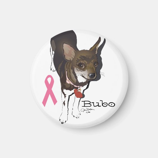 Bubo, die chihuahua magnet (Vorne)