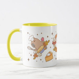 Bubu der Guinea Schwein, Fall und Kuchen Tasse