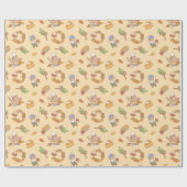 Bubu der Guinea Schweine, Fall und Pie-Muster Geschenkpapier (Flach)