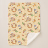 Bubu der Guinea Schweine, Fall und Pie-Muster Sherpadecke (Vorderseite)