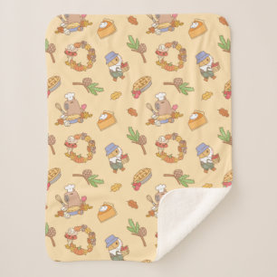 Bubu der Guinea Schweine, Fall und Pie-Muster Sherpadecke