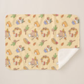 Bubu der Guinea Schweine, Fall und Pie-Muster Sherpadecke (Vorderseite (Horizontal))