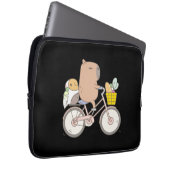 Bubu die Guinea Pig Biking Laptopschutzhülle (Vorne Rechts)