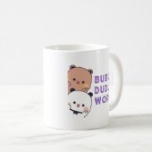 Bubu Dudu Holding Hands Kaffeetasse (VorderseiteRechts)