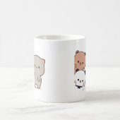 Bubu Dudu Holding Hands Kaffeetasse (Mittel)