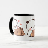 Bubu dudu Liebe Tasse (Vorderseite Links)