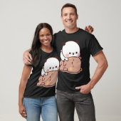 Bubu Panda und Dudu Bear spielen zusammen mit  B T-Shirt (Unisex)