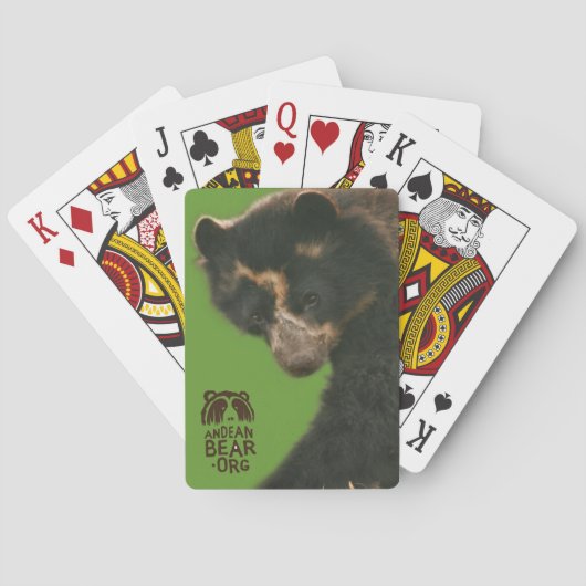 Bubu the Andean Bear Playing Cards Spielkarten (Rückseite)
