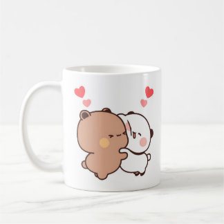 Bubu und Dudu, Panda und Brownie Bear Couple Kaffeetasse